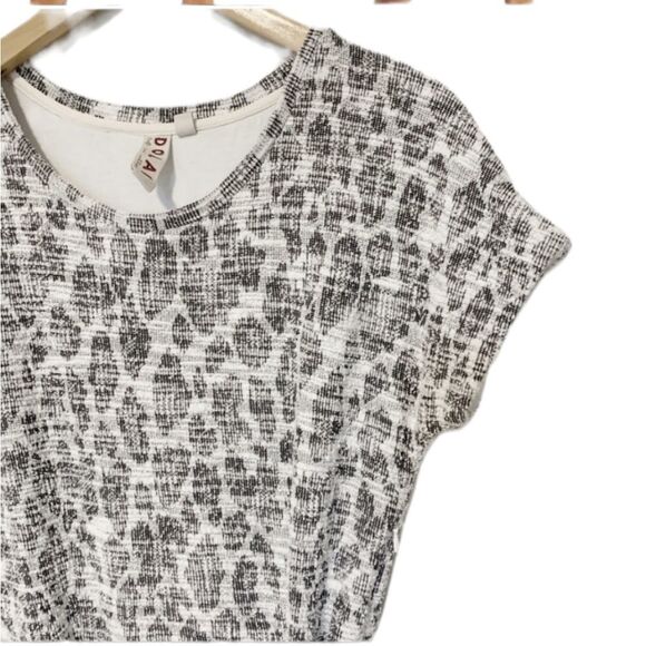 Anthro Dolan Left Coast Taleen Boucle Textured Belted Midi Dress M - Picture 4 of 6